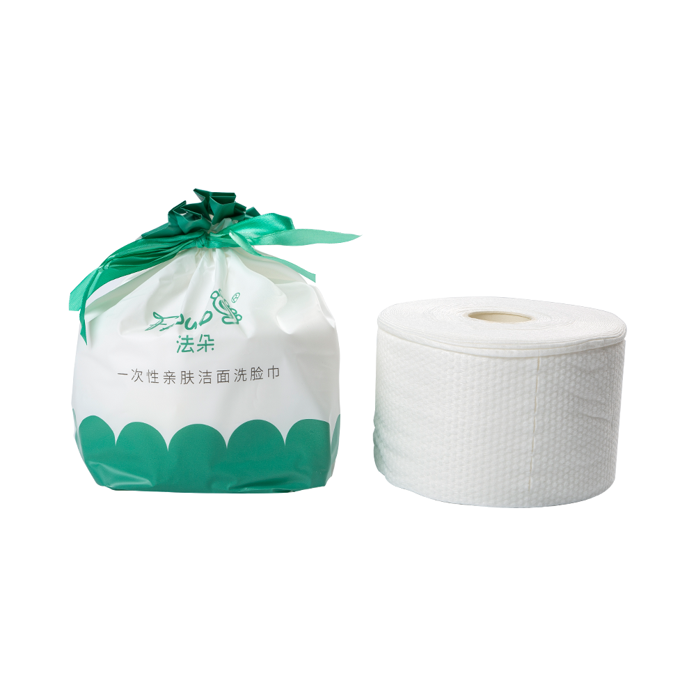 Serviette de toilette en rouleau à grains nacrés à usages multiples