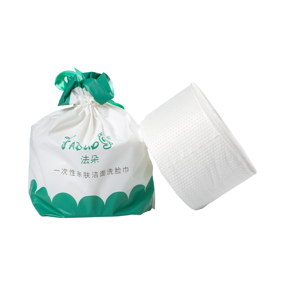 Serviette de toilette en rouleau à grains nacrés à usages multiples